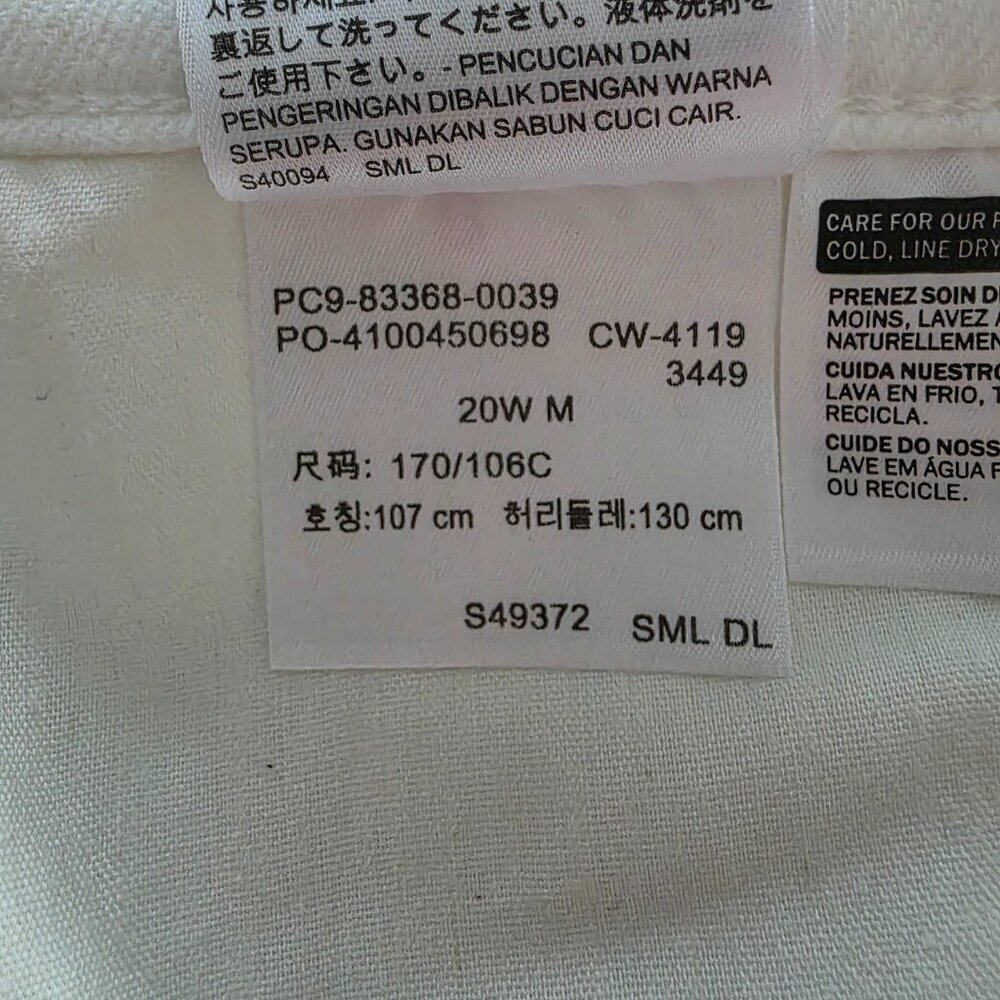 Levi's White Women's 721 High-rise Skinny Jeans 20W M - Picture 7 of 10